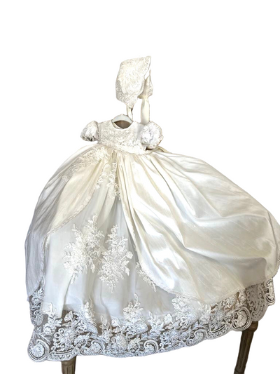 Gabriella Gown - Heirloom Christening Gown