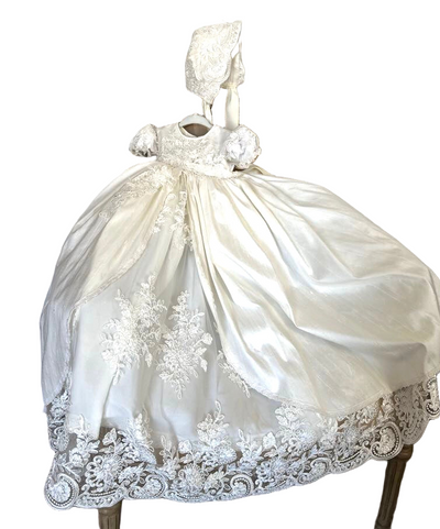 Gabriella Gown - Heirloom Christening Gown