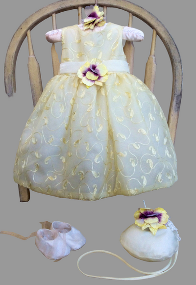 Silk Baby Dress - Alice