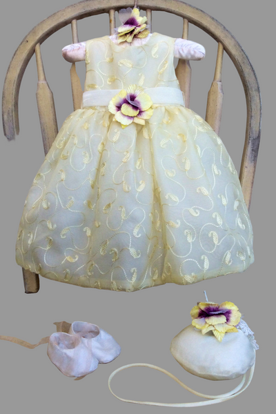 Silk Baby Dress - Alice