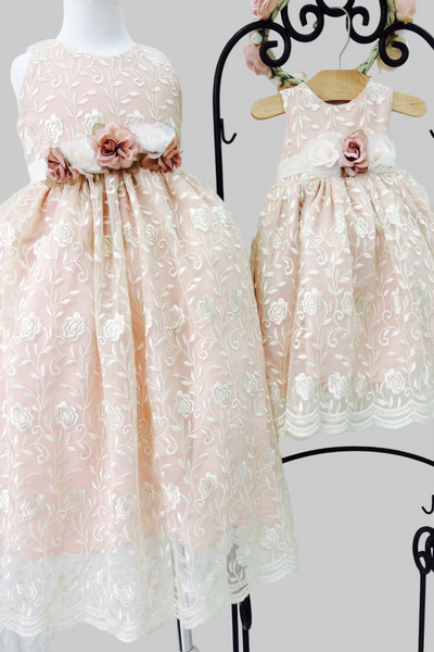 Lace Baby Girl Dress - Anita
