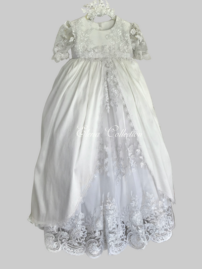 Gabriella Gown - Heirloom Christening Gown