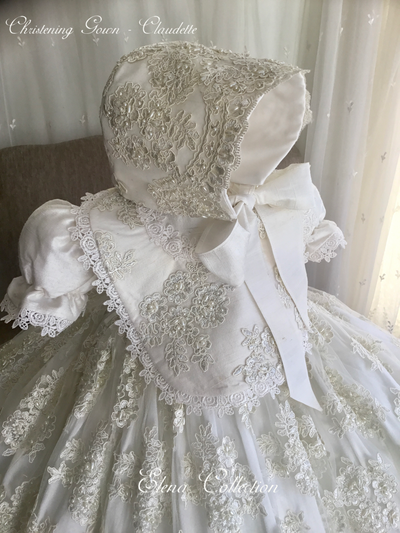 Claudette - Heirloom Christening Gown