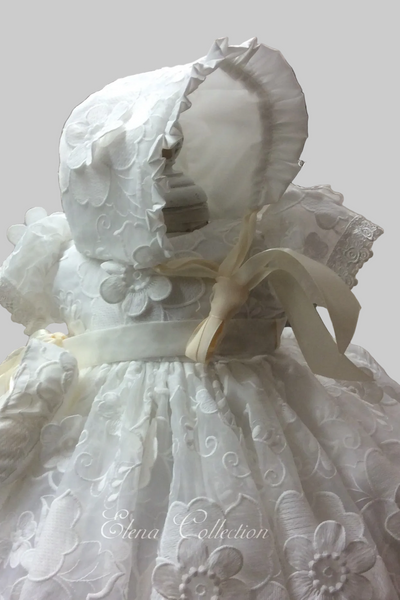 The Magnolia - Heirloom Christening Gown
