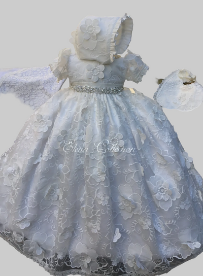 The Magnolia - Heirloom Christening Gown