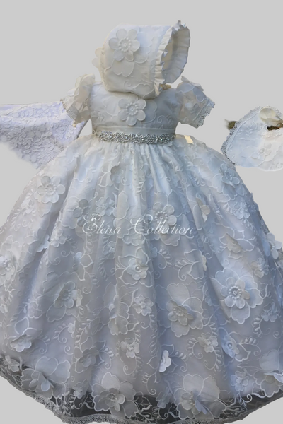 The Magnolia - Heirloom Christening Gown