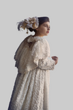 Winter Ivory Faux Fur Dress and Belt - Natasha