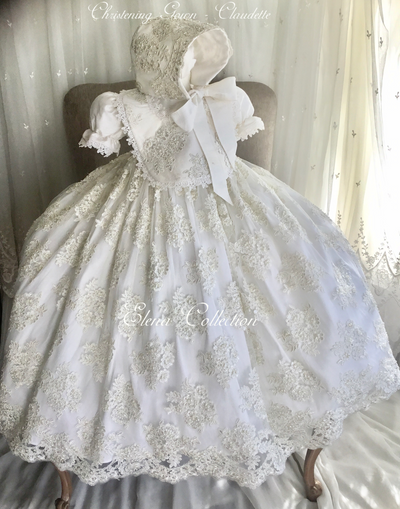 Claudette - Heirloom Christening Gown