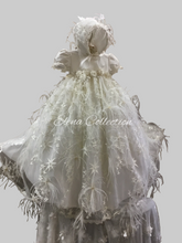 Stephanie - Christening Feather Gown