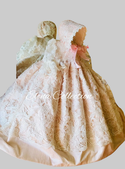 The Melanie - Heirloom Christening Gown