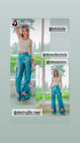 Cargo Floral Pants PU - Paulina