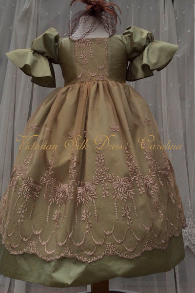Flower Girl Silk Dress