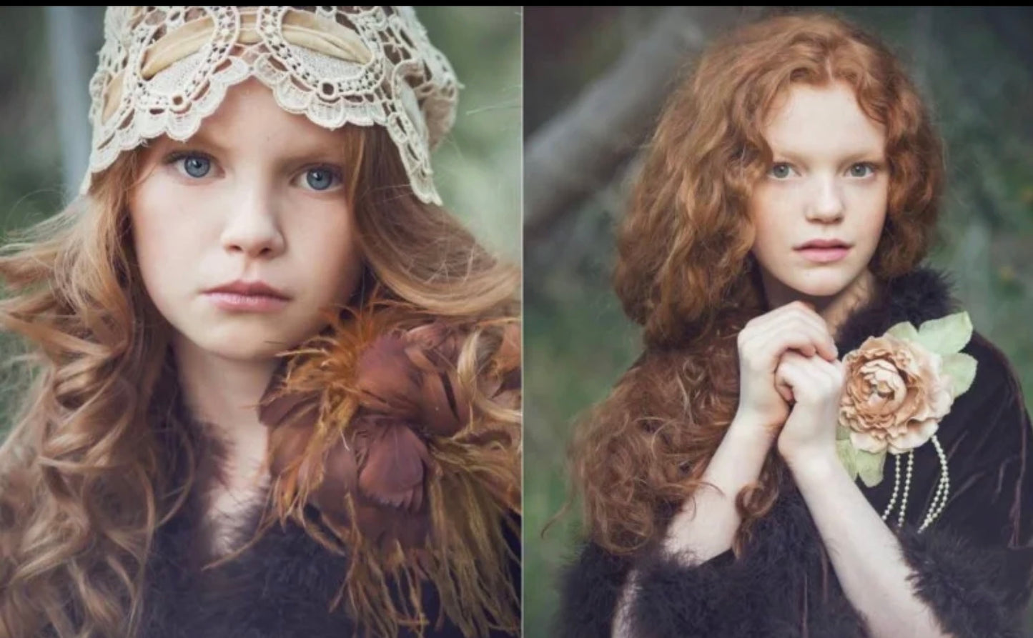 Brown Cape - Capelet - Elsa