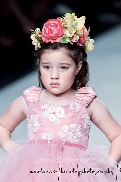 Flower Girl Crown - Headband - Donna