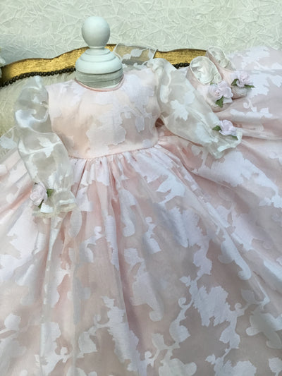 Eleanor Baptism Silk Gown - Heirloom Christening Gown