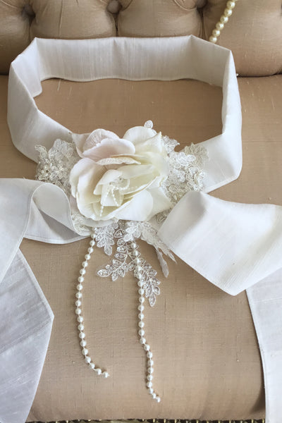 Communion Silk Dress - Maria