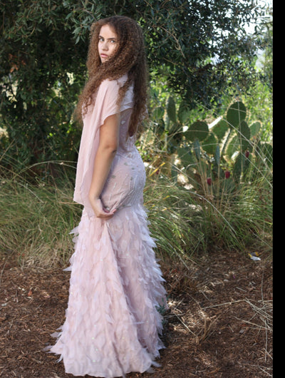 Blush Wedding Dress - Kaitlyn