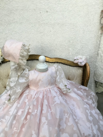 Eleanor Baptism Silk Gown - Heirloom Christening Gown