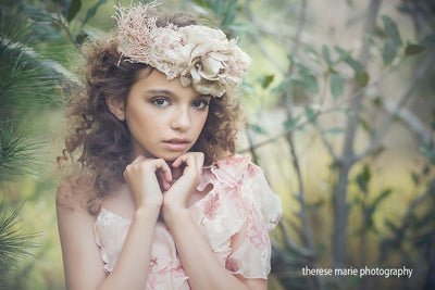 New Vintage Silk Ruffle Dress
