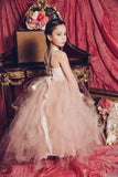 Blush Tutu Dress - Flower Girl - Liz