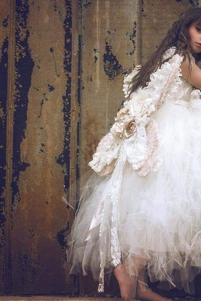 Flower Girl Tutu Dress - Bella
