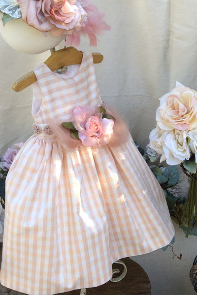 Flower Girl Silk Dress-Alicia - ElenaCollection
- 5