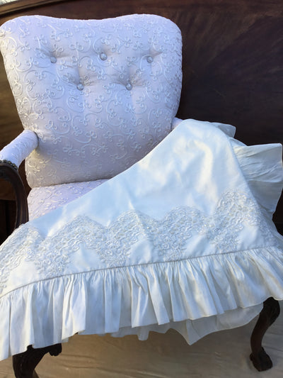 Silk Baptism Blanket