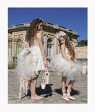 Bridal Tulle Flower Skirt Set - Lucia