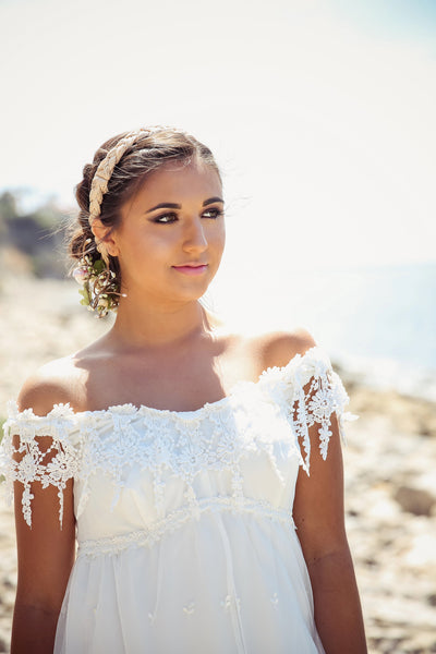 Wedding Dress-Bridal-Photo-prop-bridesmade-boho dress-Titanic - ElenaCollection
- 6