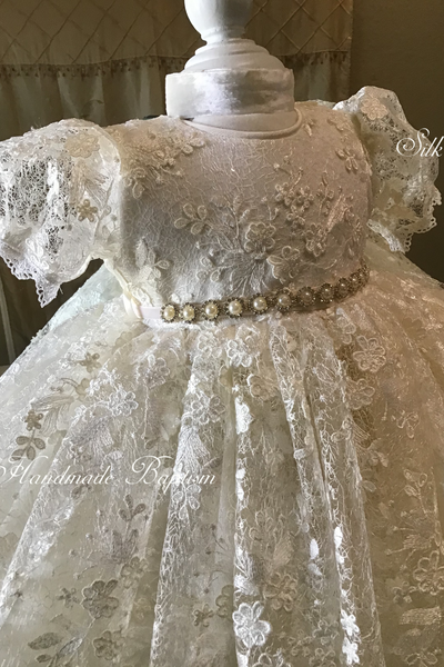Adriana - Heirloom Christening Gown