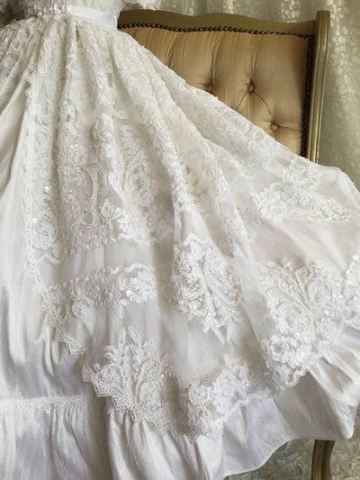 The Adelina Gown - Heirloom Christening Gown