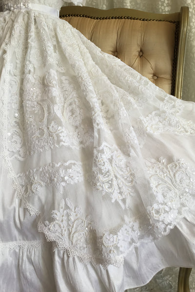 The Adelina Gown - Heirloom Christening Gown