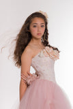 Blush Quinceanera Tulle Gown-Bridal-Prom-Isabel - ElenaCollection
- 3