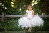 Blush Couture Tutu Dress-Bridal-Flowergirl-Photoprop-Isabella - ElenaCollection
- 4