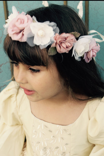 Flower Girl Silk Dress-Alicia - ElenaCollection
- 7