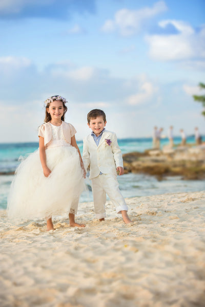 Ringbarers-Boy linen suit-Ivory boysuits-bridal-Photoprop - ElenaCollection
- 7