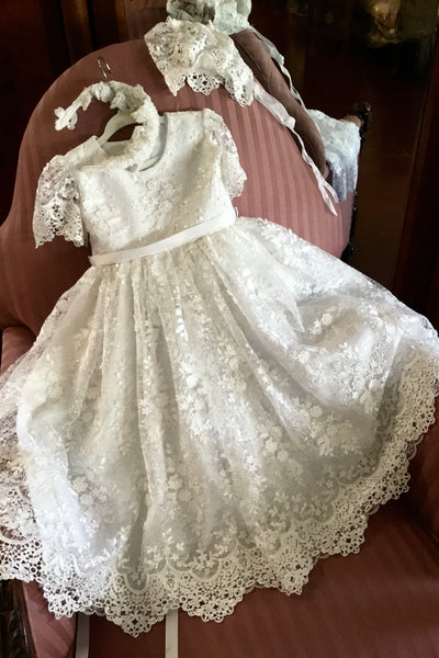 Adriana - Heirloom Christening Gown