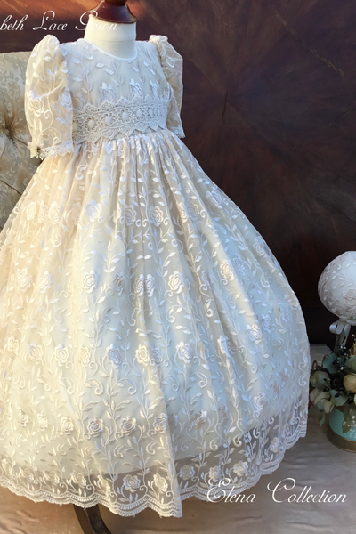 Elizabeth - Heirloom Christening Gown