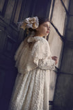 Winter Ivory Faux Fur Dress and Belt - Natasha