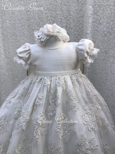 Claudette - Heirloom Christening Gown
