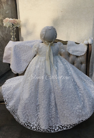The Rosalba - Heirloom Christening Gown