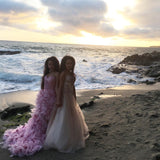 Wedding Feather Gown-rental -Quinceanera-Prom-Moët - ElenaCollection
- 8