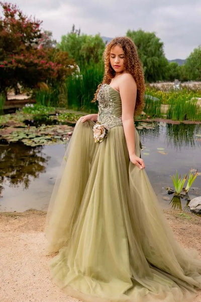 Bridal Alternative Gown - Sage