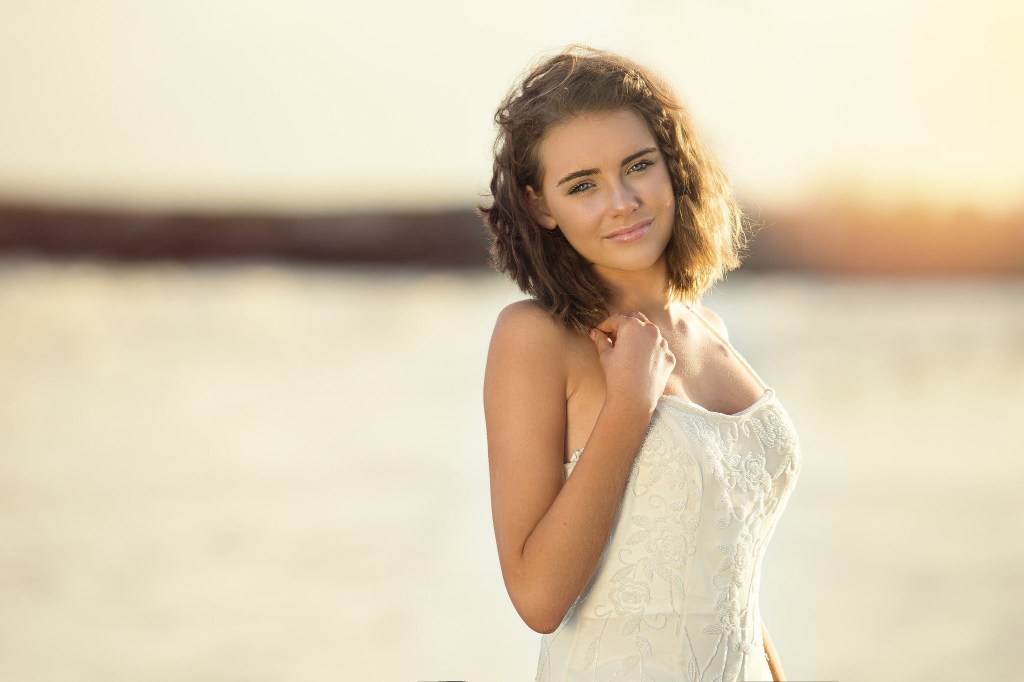 Flower girl silk organza dress-Bridal - ElenaCollection
- 3