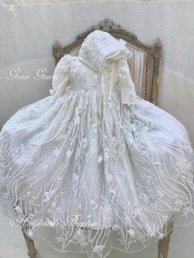 THE GRACE GOWN | COUTURE CHRISTENING ENSEMBLE
