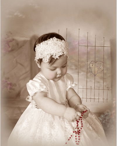 Claudette - Heirloom Christening Gown