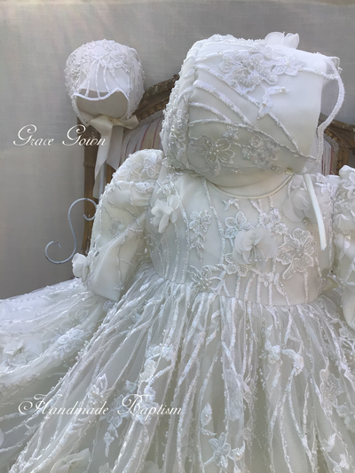 THE GRACE GOWN | COUTURE CHRISTENING ENSEMBLE
