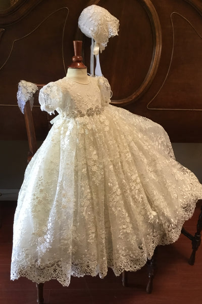 Adriana - Heirloom Christening Gown