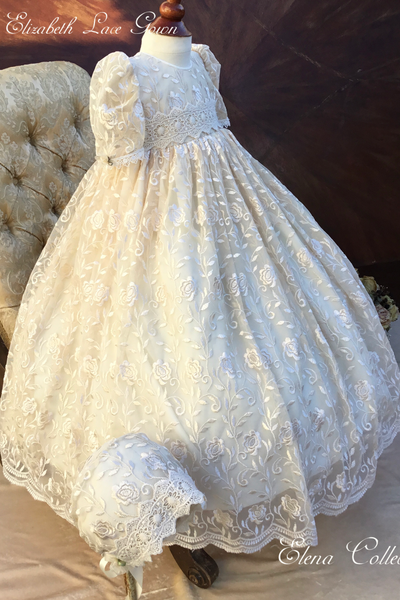 Elizabeth - Heirloom Christening Gown