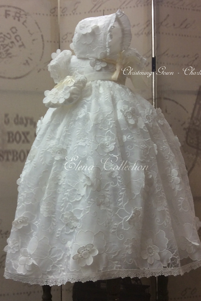 The Magnolia - Heirloom Christening Gown